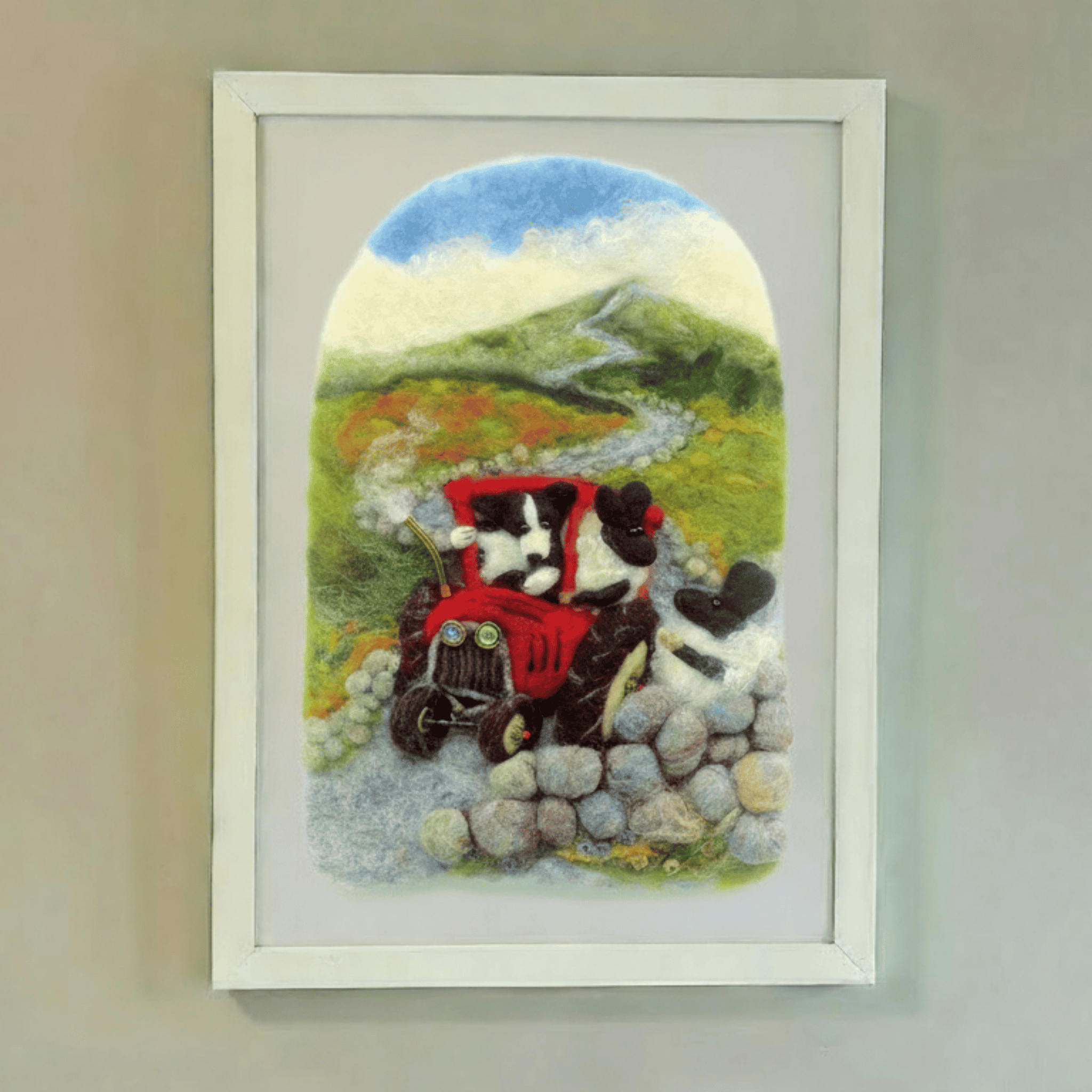 Connemara Sheep & Wool Centre Mountain Road - A3 Print