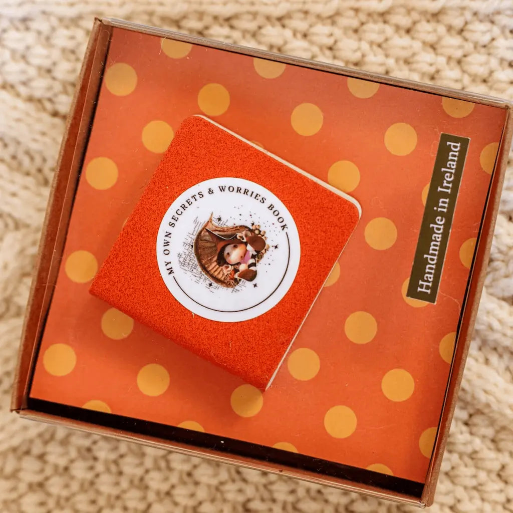 The Little Dearies Orange My Own Secrets and Worries Book - The Little Dearies