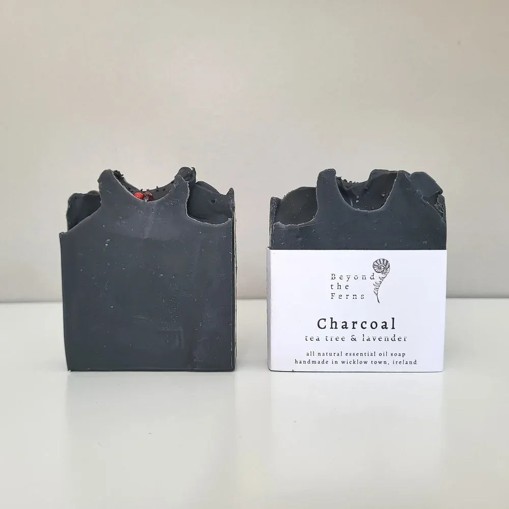 Connemara Sheep & Wool Centre Beyond The Ferns - Charcoal Soap