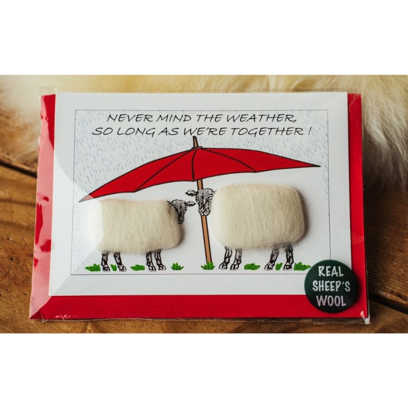 Connemara Sheep & Wool Centre Never Mind The Weather So Long as We're Together!