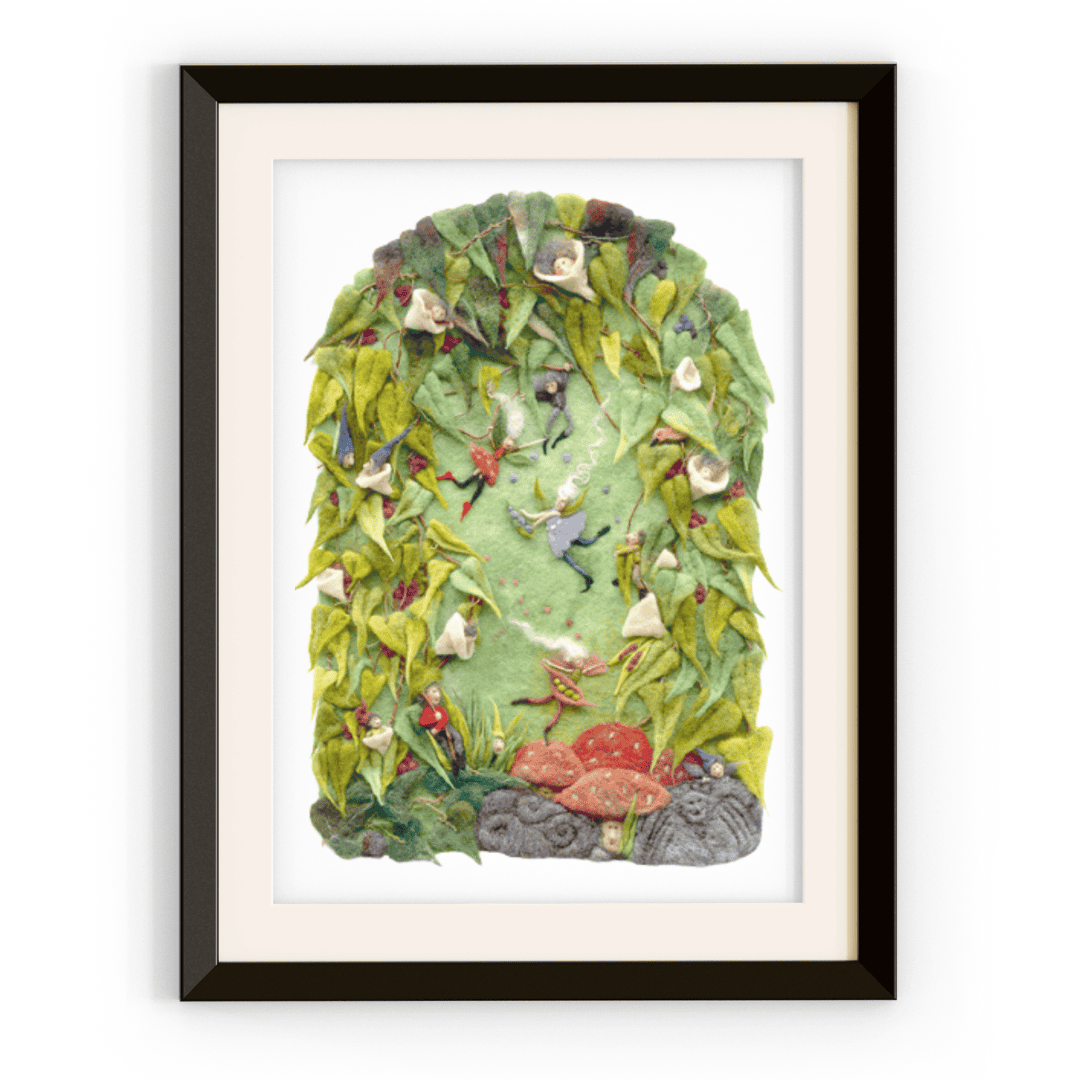 Connemara Sheep & Wool Centre Oddheads  and Faery Tales - A3 Print