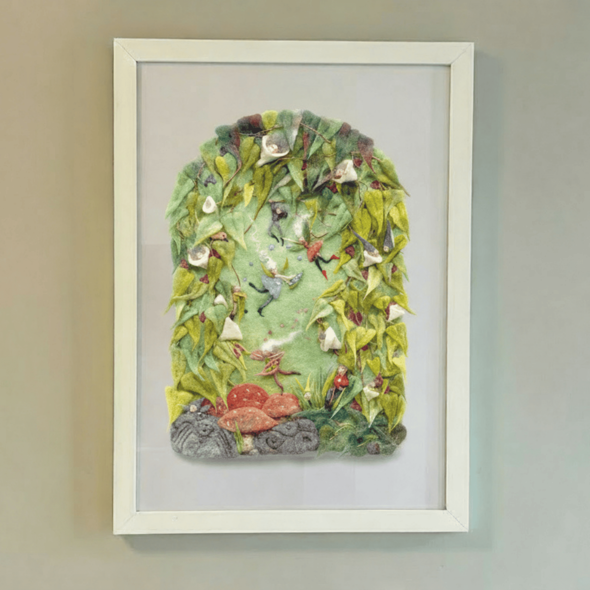 Connemara Sheep & Wool Centre Oddheads  and Faery Tales - A3 Print