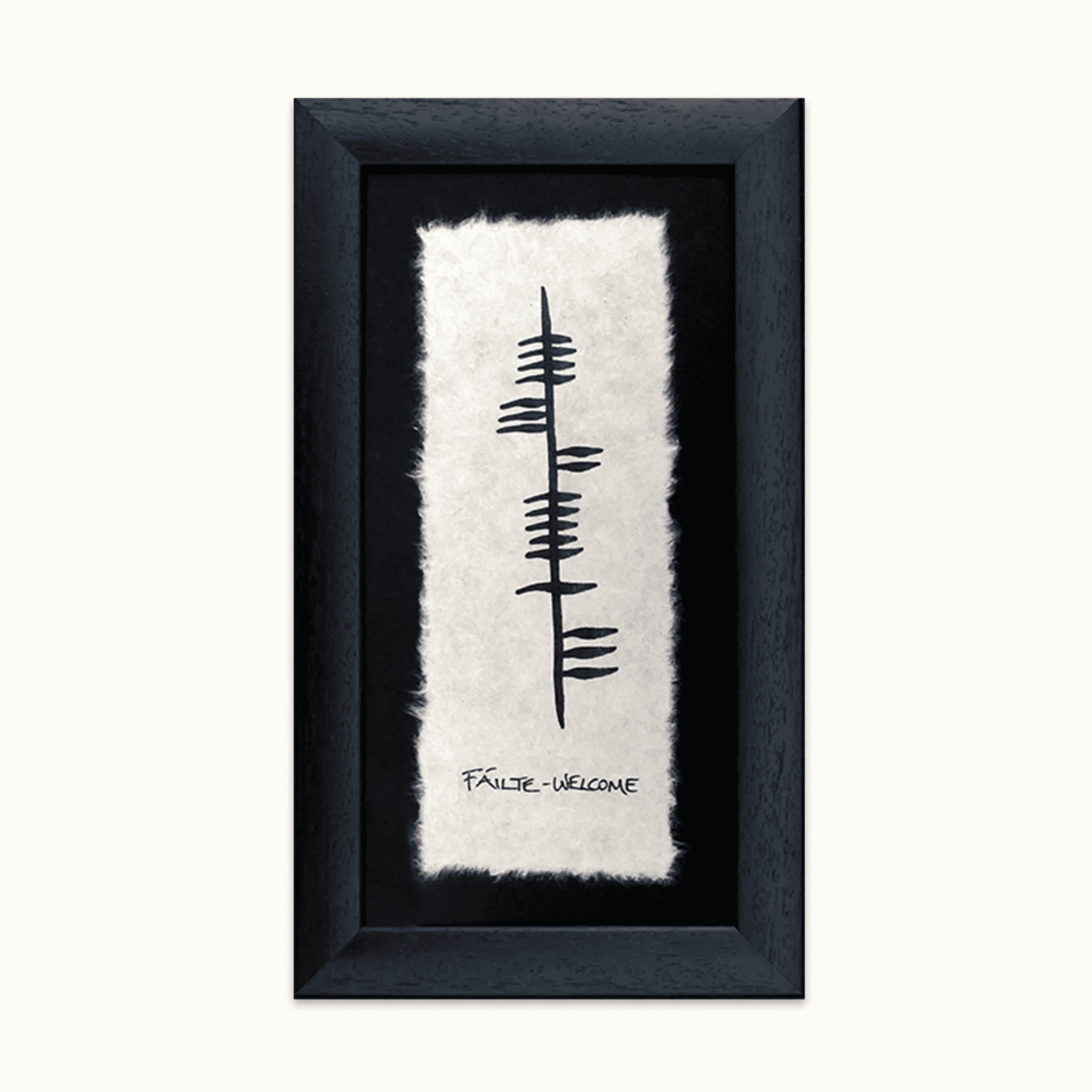 Ogham Wish Ogham Wish - Fáilte / Welcome