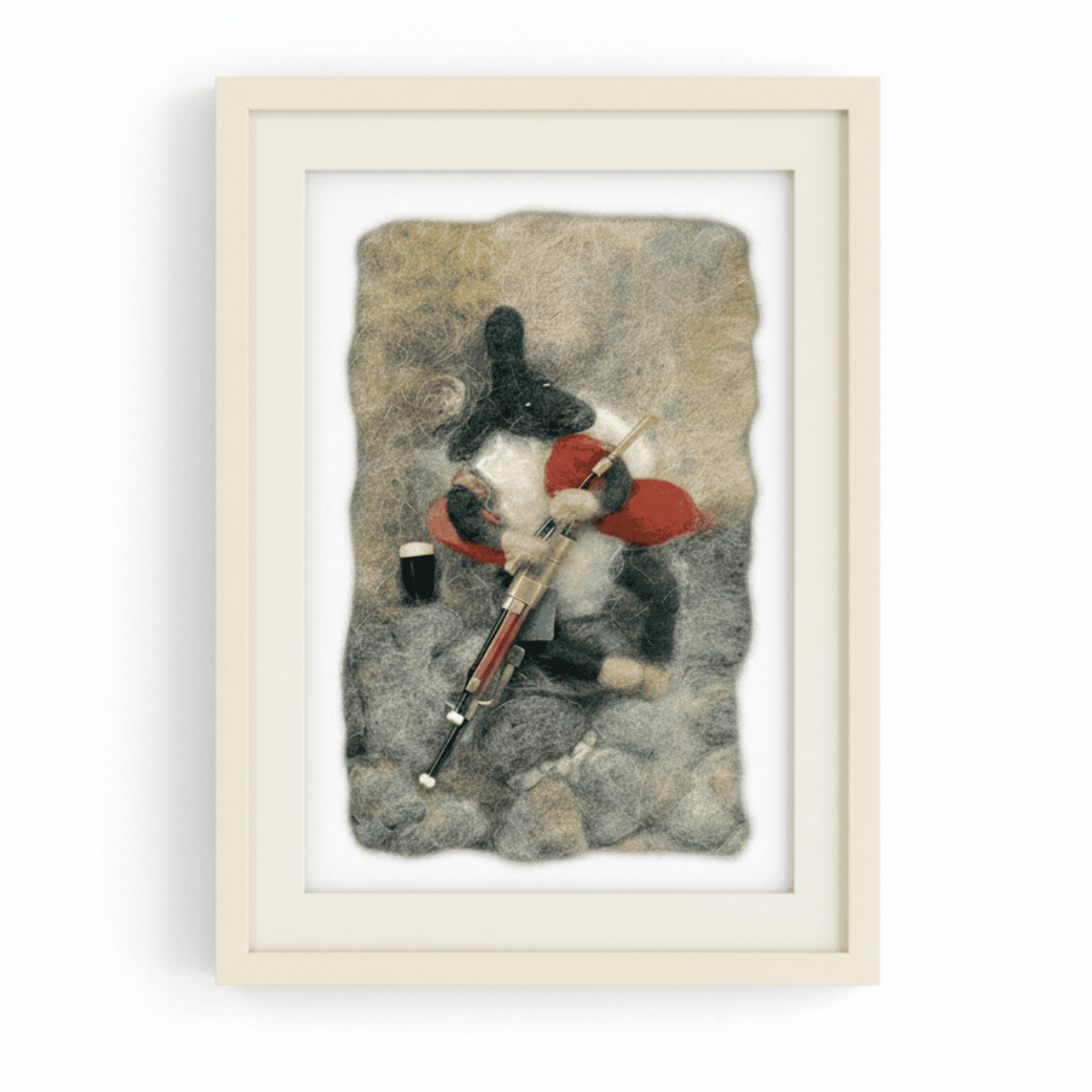 Connemara Sheep & Wool Centre Piper Sheep - A3 Print