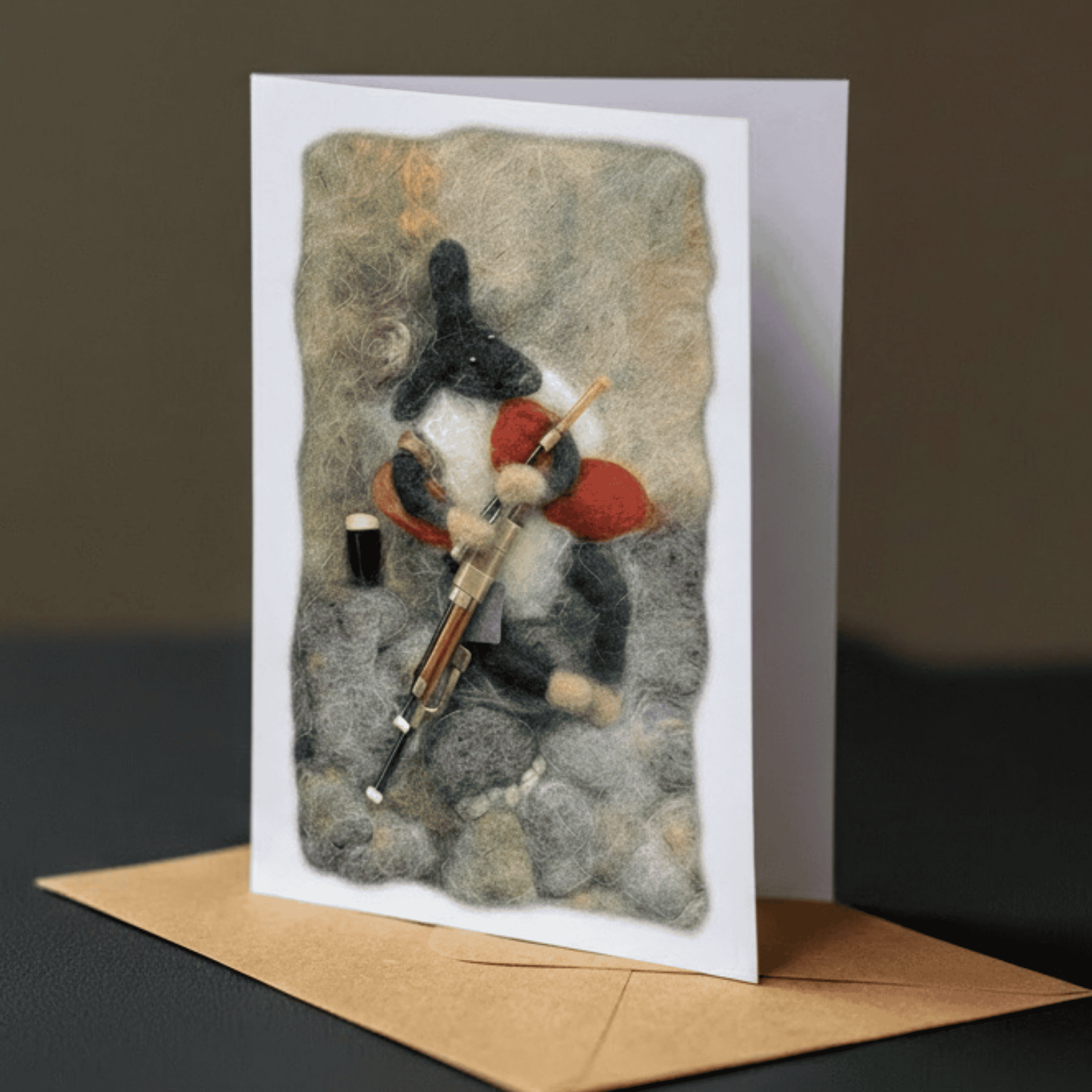 Connemara Sheep & Wool Centre Piper Sheep - Greeting Card