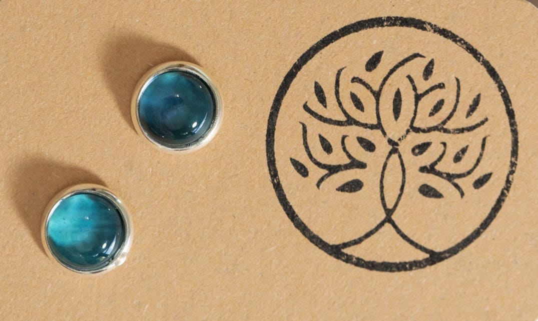 Planted By The Water Planted By the Water Earrings - Botanical Studs Tulip Flower