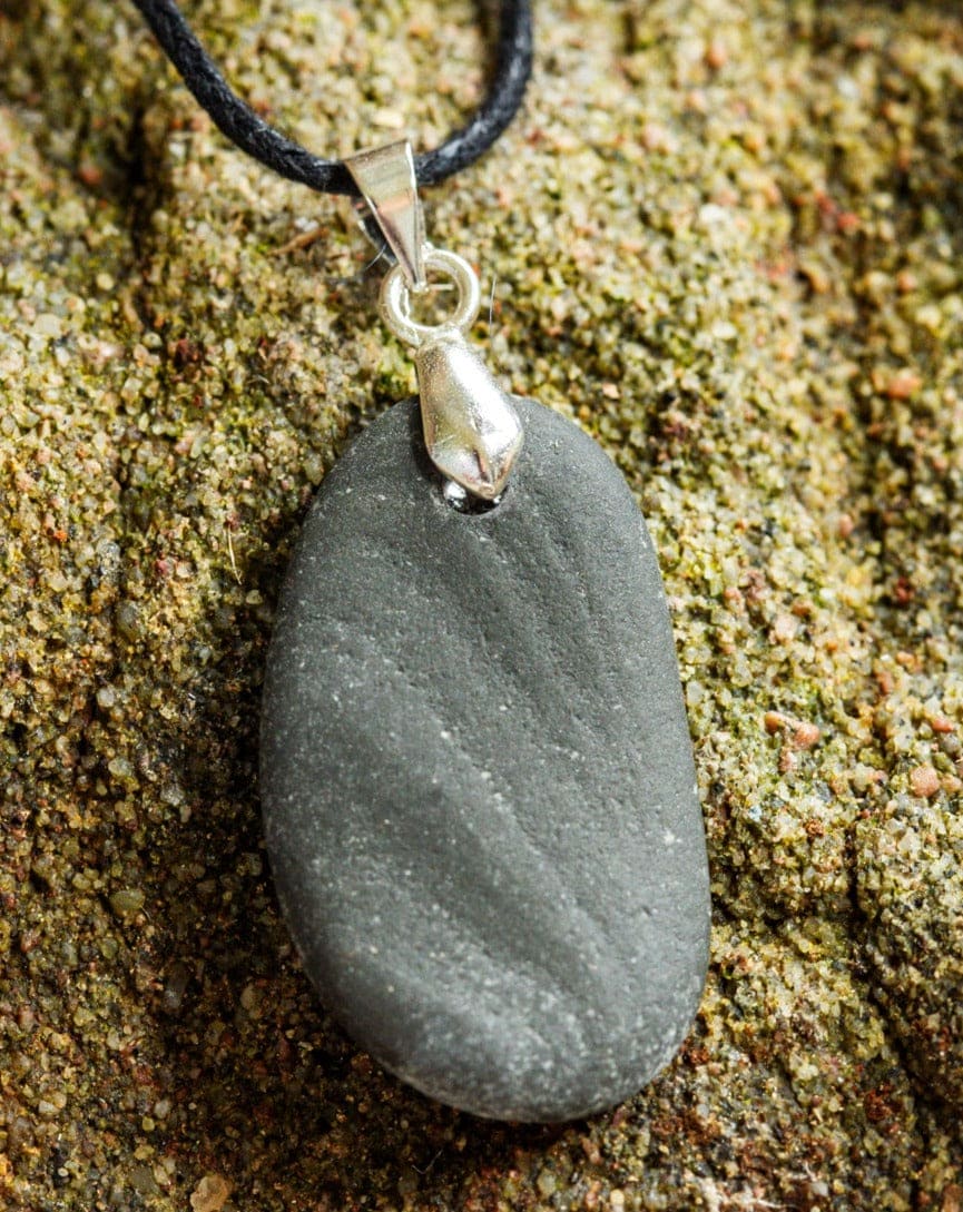 Planted By The Water Planted By the Waters Necklace -  Beach Pebble Necklace