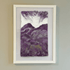 Connemara Sheep & Wool Centre Purple Mountain - A3 Print