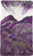 Connemara Sheep & Wool Centre Purple Mountain - Greeting Card