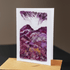 Connemara Sheep & Wool Centre Purple Mountain - Greeting Card