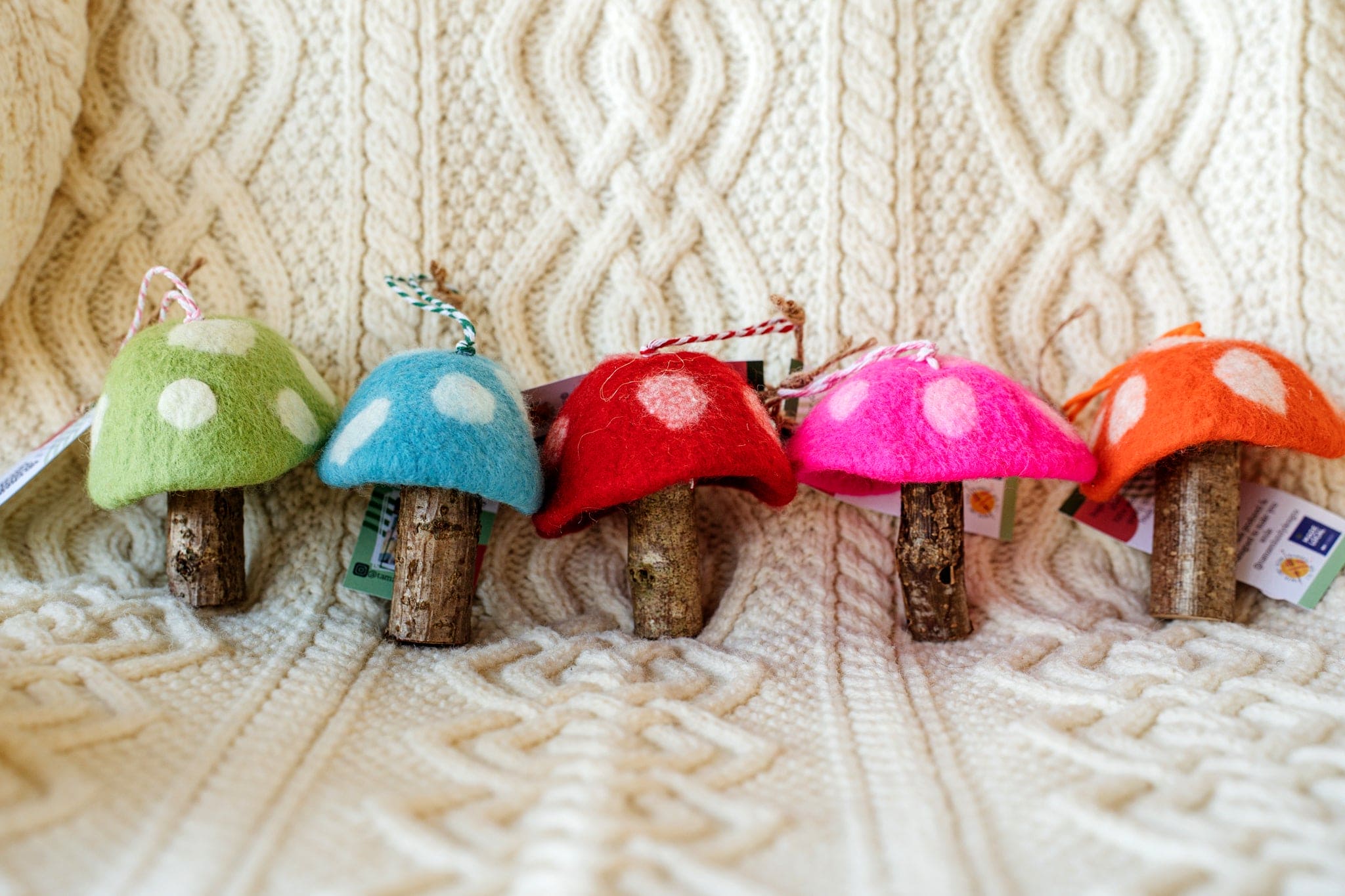 Tamzen Lundy Designs - Rainbow Toadstools