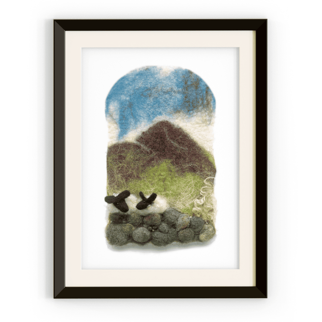 Connemara Sheep & Wool Centre Sheep Talk - A3 Print