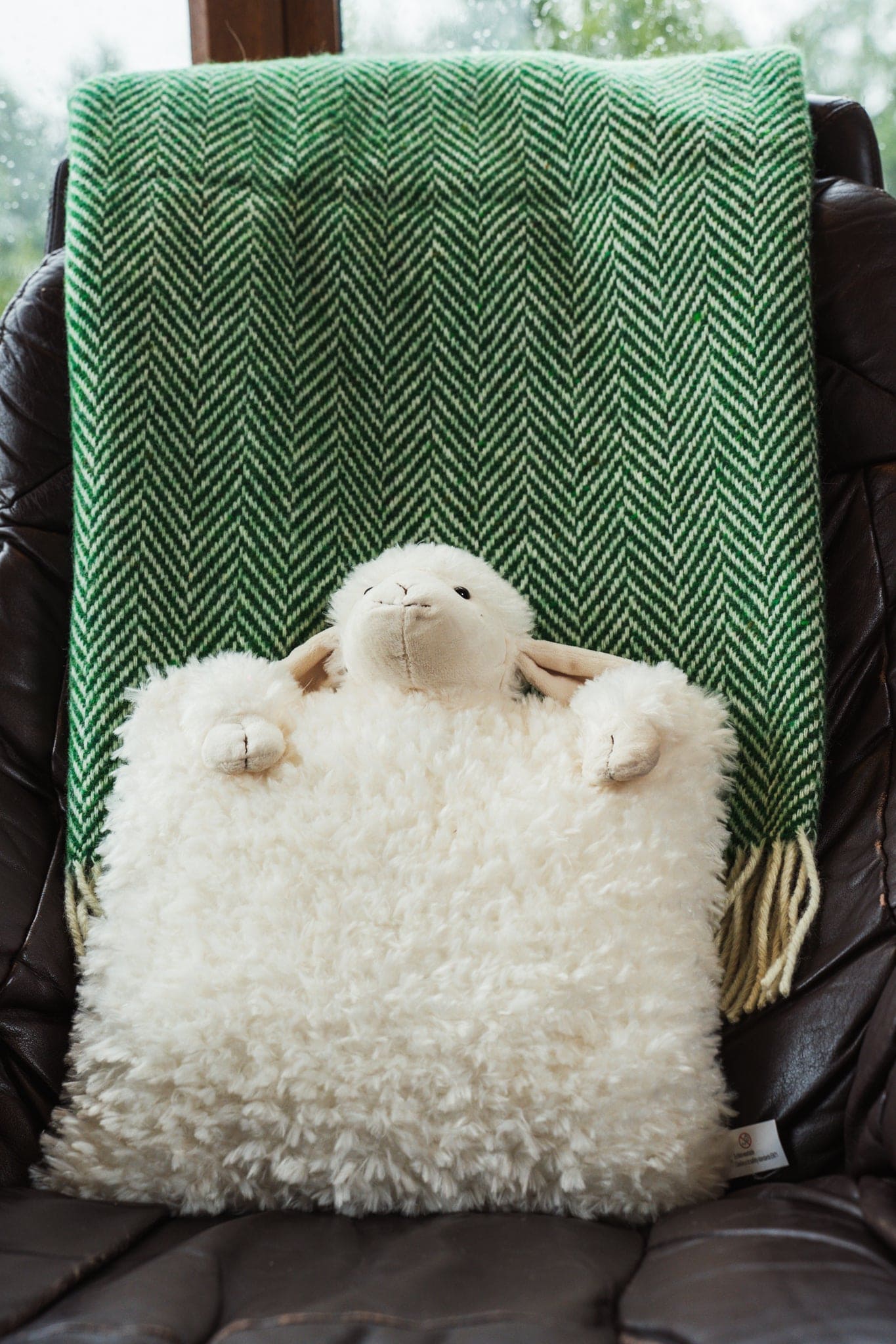Cuddles Galore Sheep Teddy Pillow