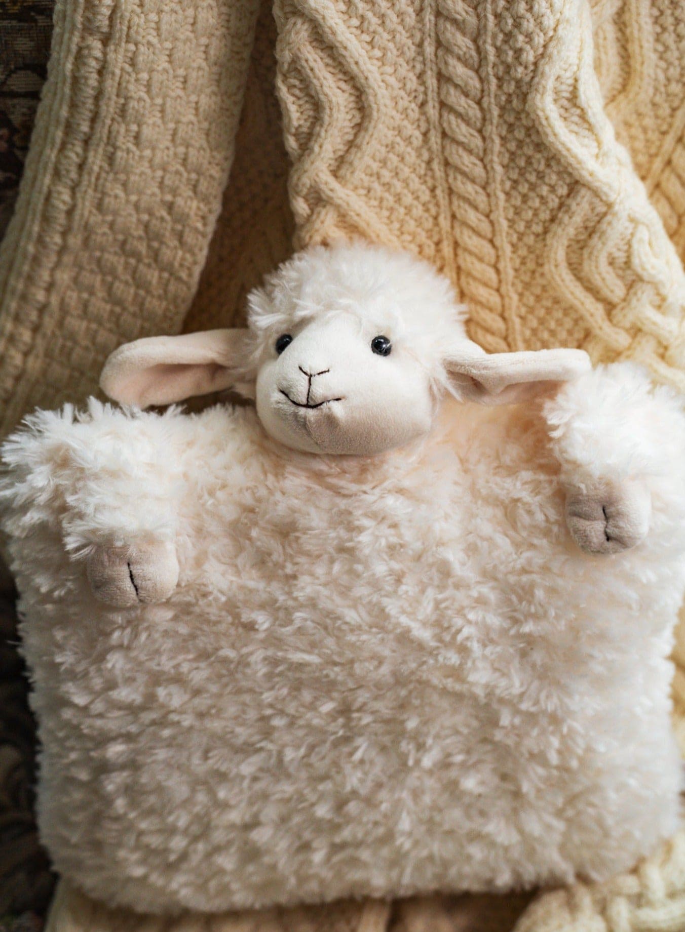 Cuddles Galore Sheep Teddy Pillow
