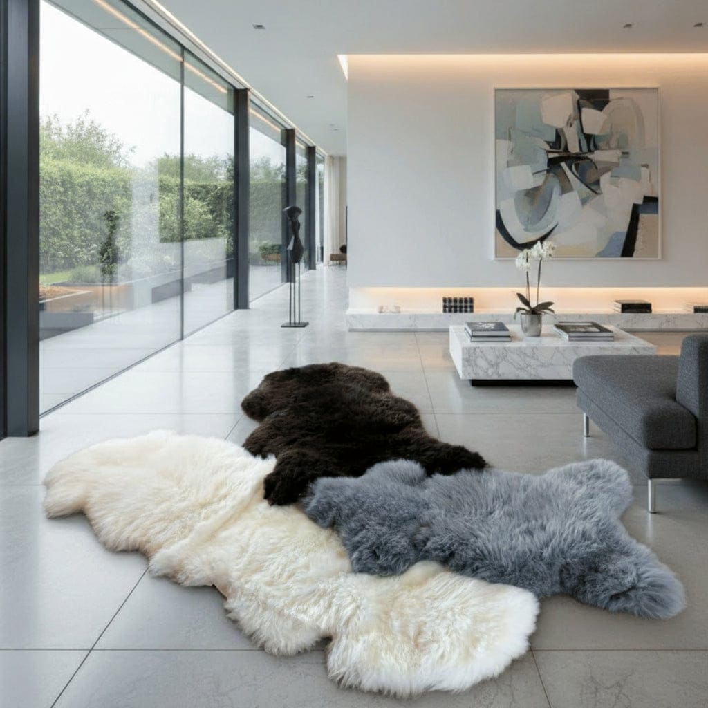 Waterford Sheepskins Sheepskin Rug - Natural - 100% Made in Ireland