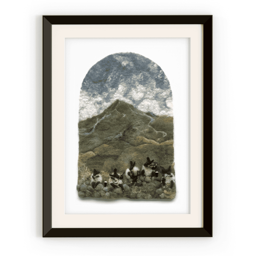 Connemara Sheep & Wool Centre Shepherds Dream - A3 Print
