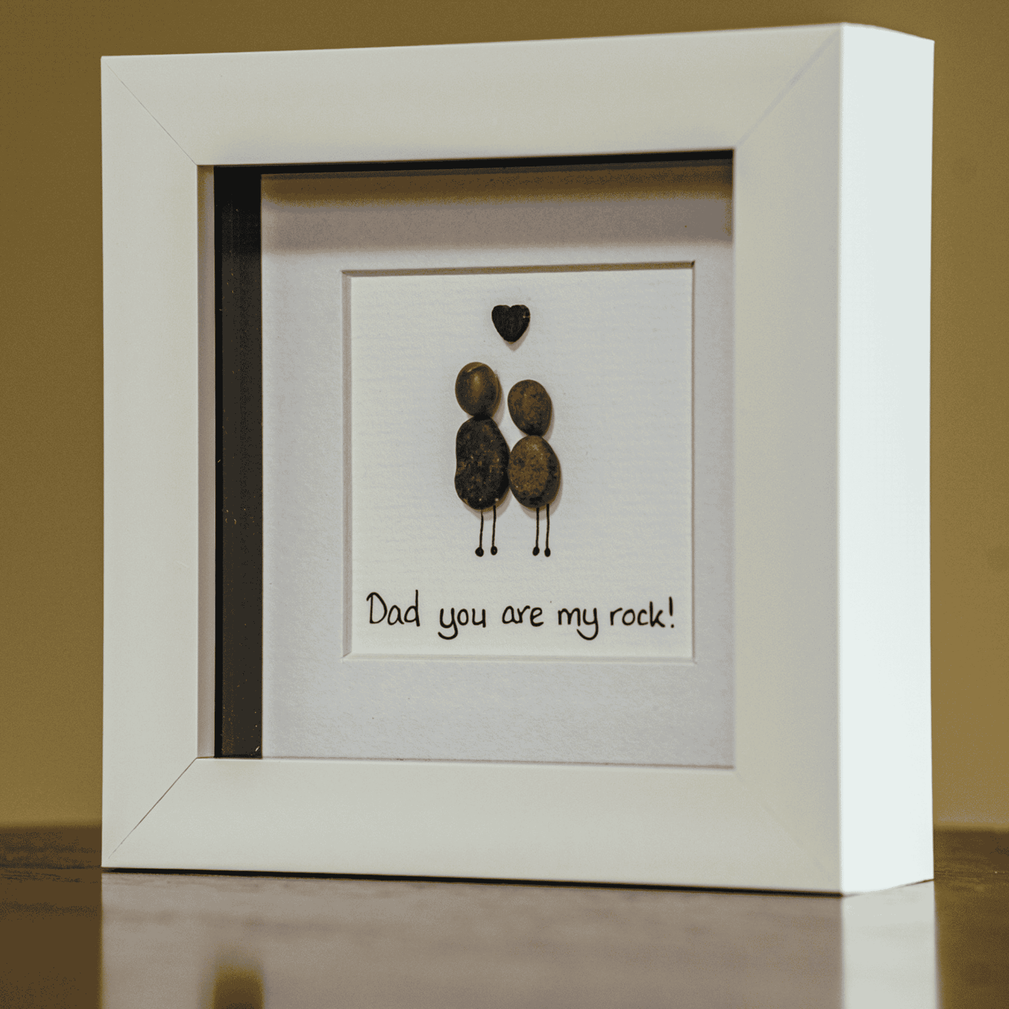 Connemara Sheep & Wool Centre Simply Mourne Pebble Art - Dad You Are My Rock