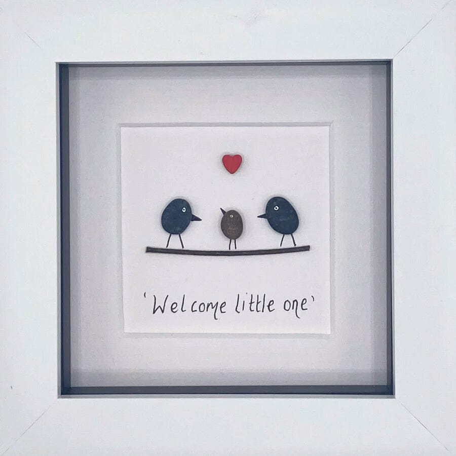 Connemara Sheep & Wool Centre Simply Mourne Pebble Art - Welcome Little One