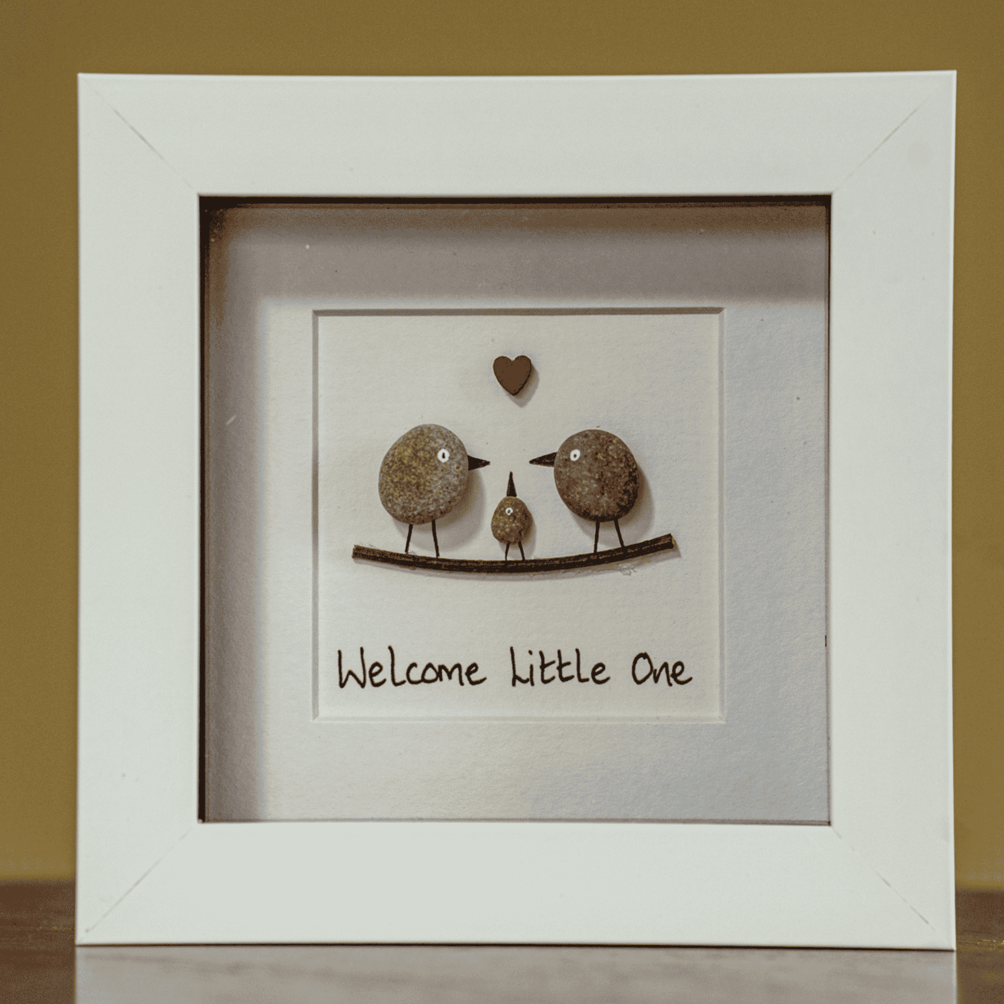 Connemara Sheep & Wool Centre Simply Mourne Pebble Art - Welcome Little One
