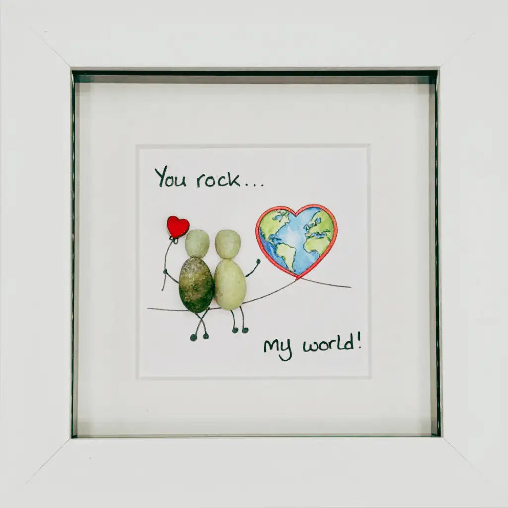Simply Mourne Simply Mourne Pebble Art - You Rock My World