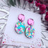 The Messy Brunette The Messy Brunette - Disco Glitzy  Earrings