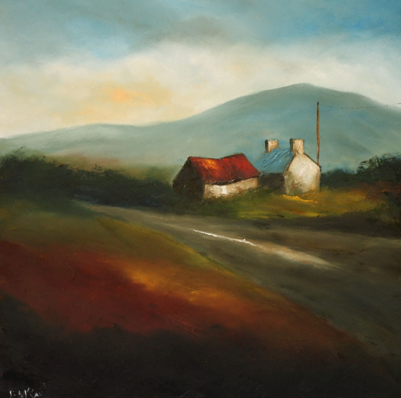 Padraig McCaul The Mountain Path - Limited Edition Print by Padraig McCaul