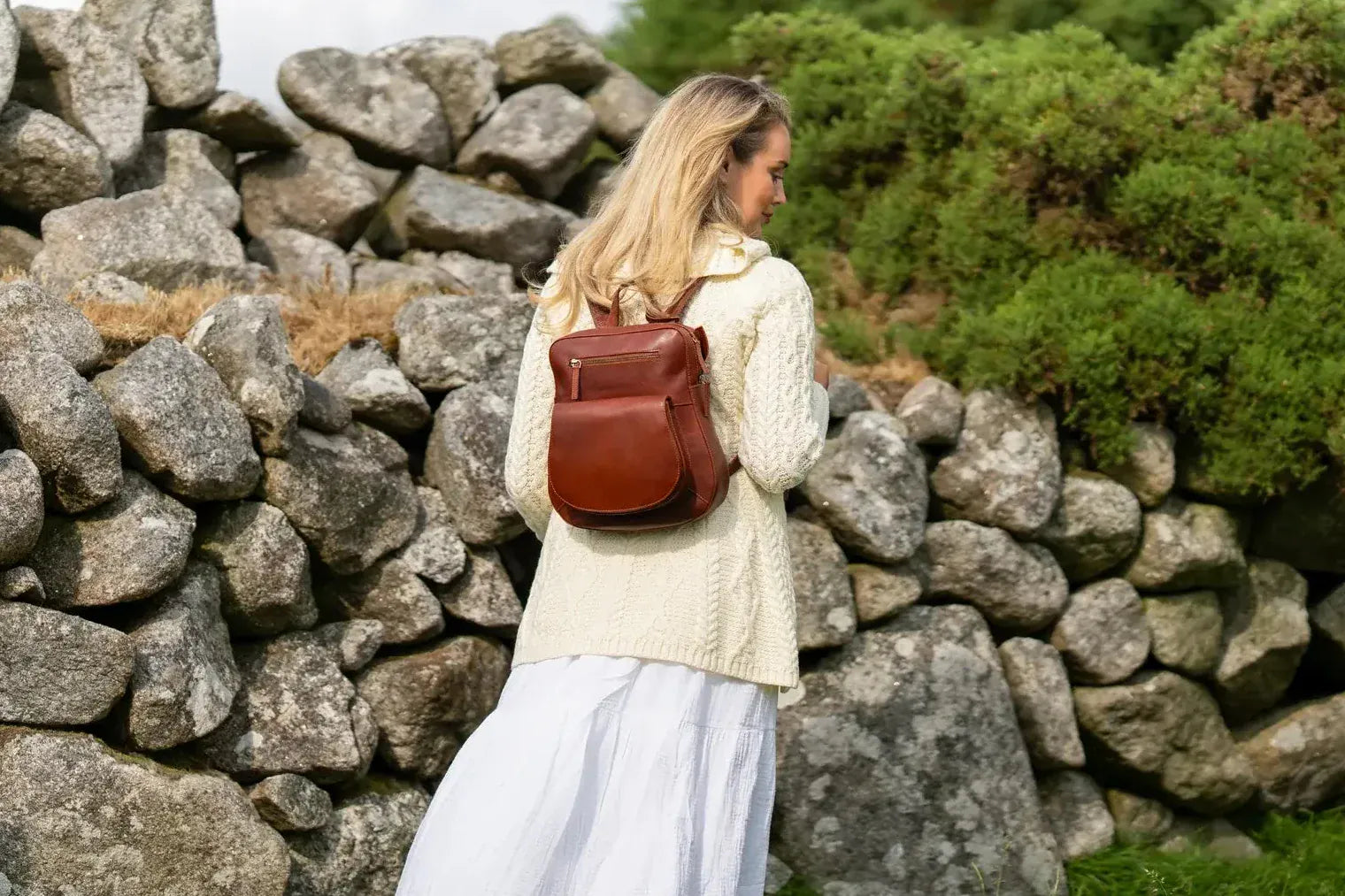 Tinnakeenly Leathers Tinnakeenly Leathers - Backpack with Zip