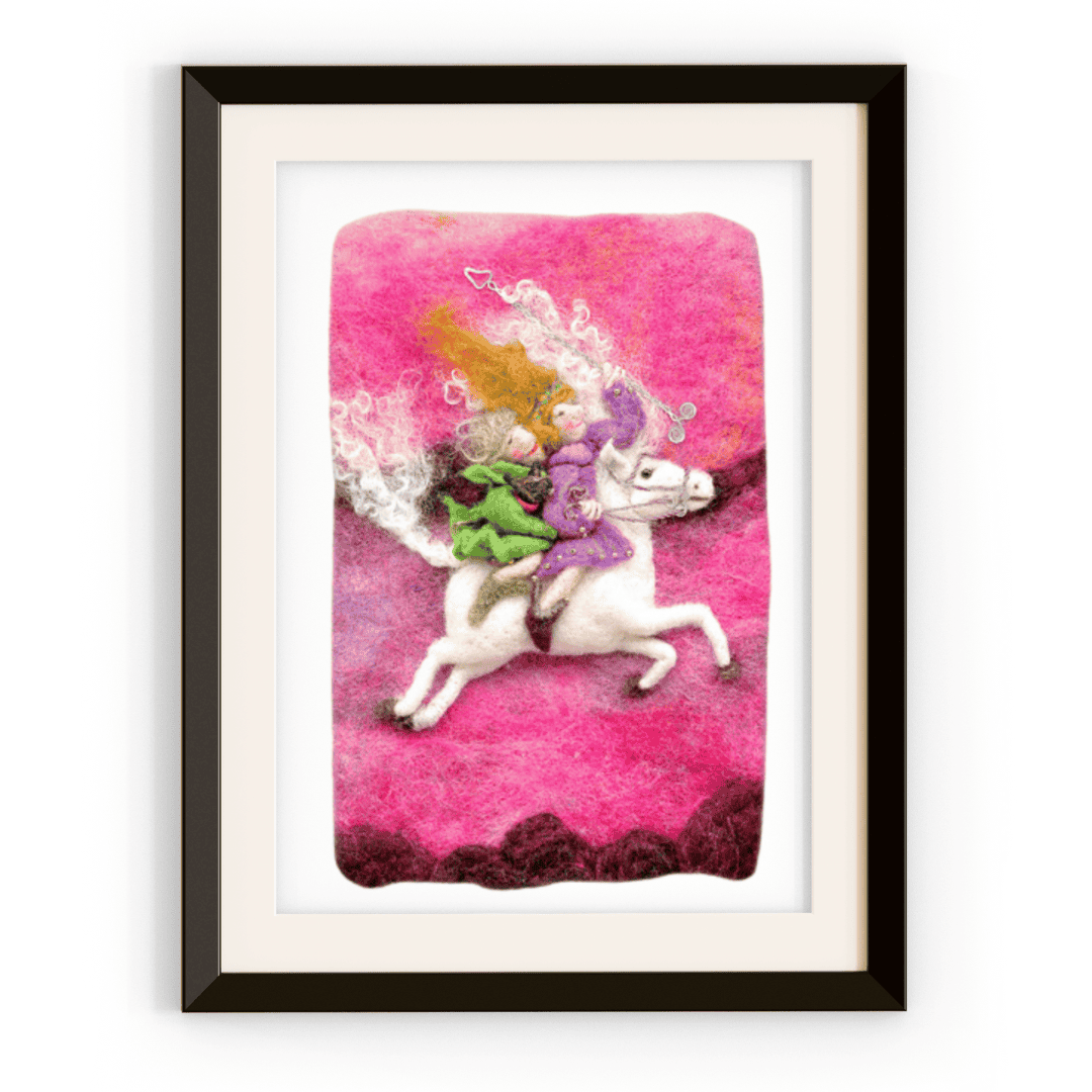 Connemara Sheep & Wool Centre Tir na nOg  - A3 Print