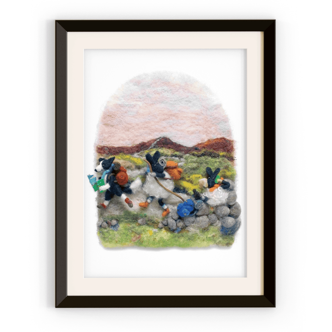 Connemara Sheep & Wool Centre Travellers Rest - A3 Print