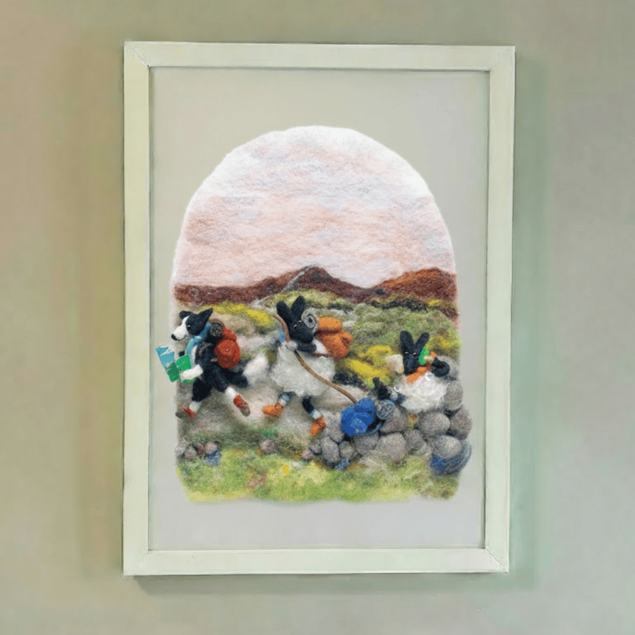 Connemara Sheep & Wool Centre Travellers Rest - A3 Print