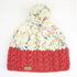 Erin Knitwear Uneven Wool Bobble Ladies Hat - Raspberry