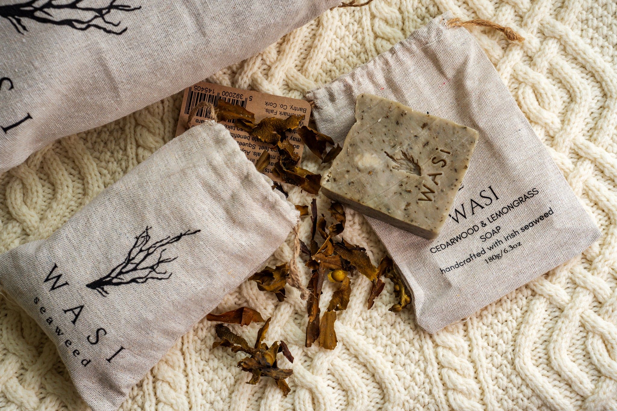 Wasi Seaweed Products WASI - Eco - Friendly Handmade Seaweed Soap