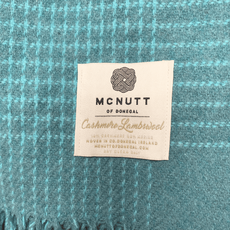 McNutt Wool Cashmere Throw - Alpine Spring