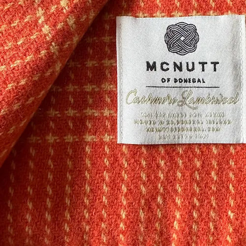 McNutt Wool Cashmere Throw - Alpine Sunset