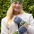Erin Knitwear Wool  Sheep Handwarmers - Blue and Green
