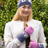 Erin Knitwear Wool  Sheep Handwarmers - Blue and Pink