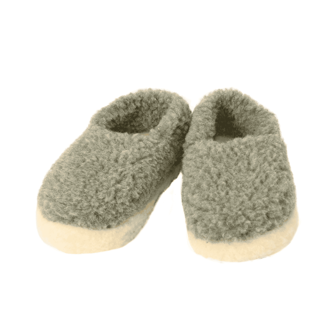 Yoko Wool slippers Green