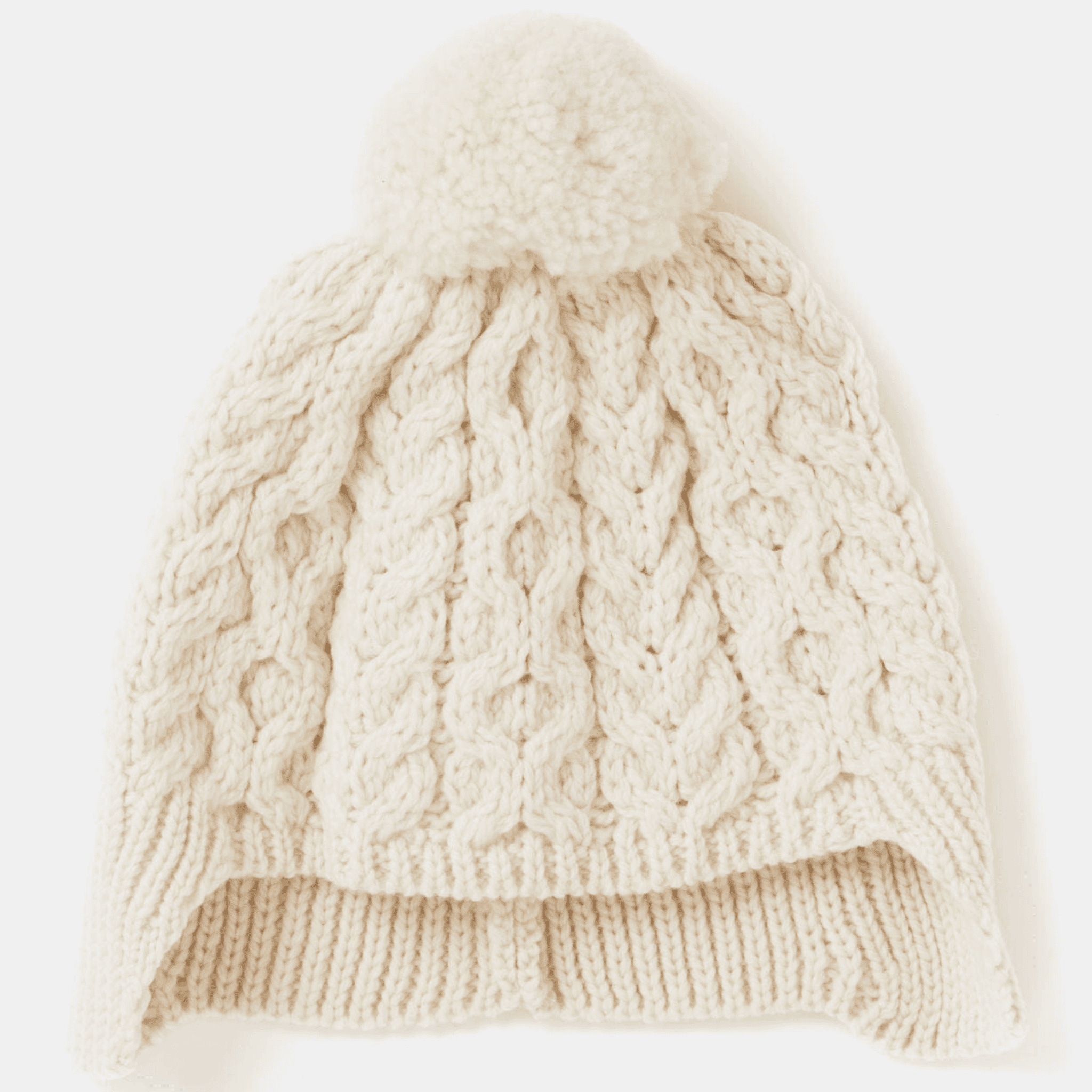 Aran Woollen Mills Young Childs Bobble Cap