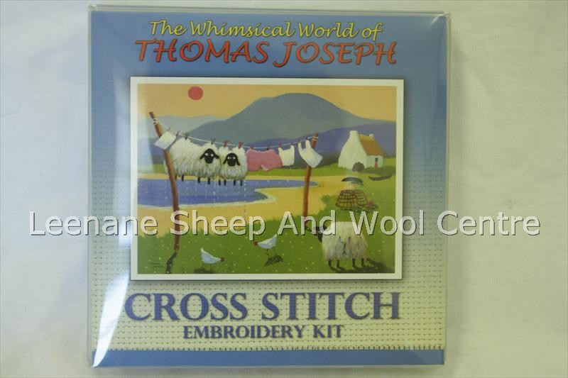 Humorous Sheep Cross Stitch Pack "Hand Wash Only"