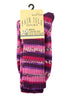 Stripe Fair Isle Walking Socks Ladies