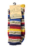 Stripe Fair Isle Walking Socks Ladies