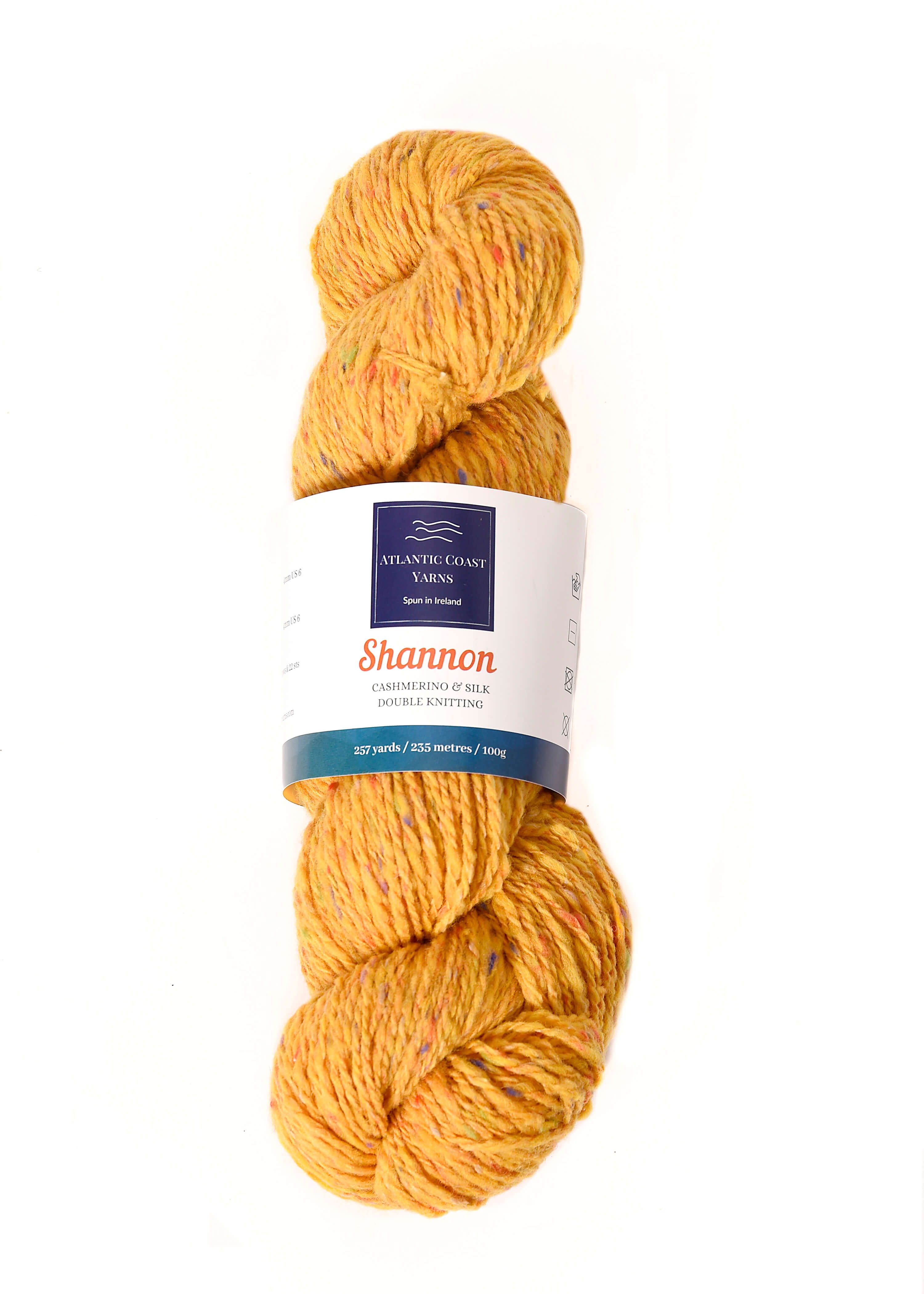 100g Cashmerino and Silk Yarn - Gold