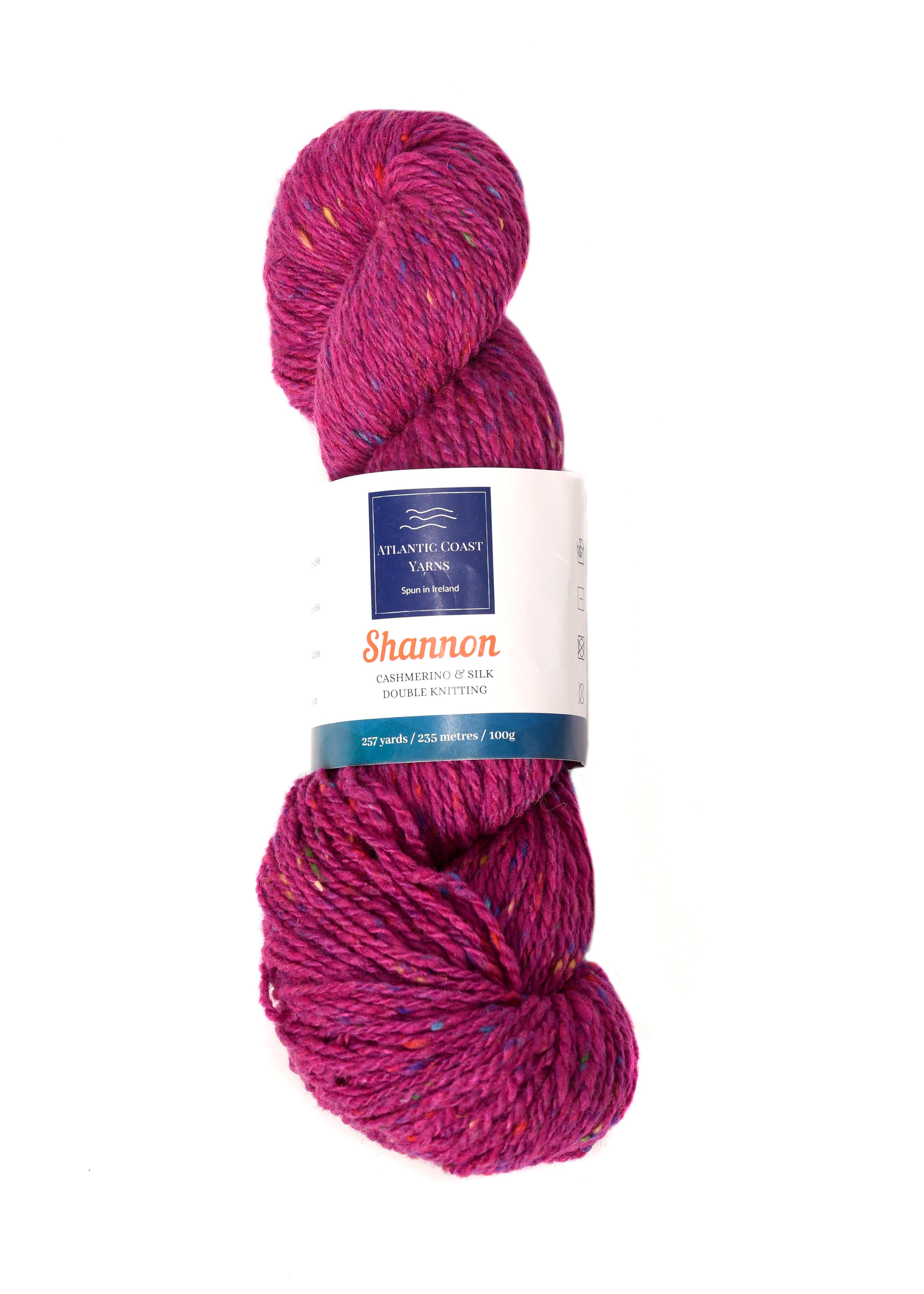 100g Cashmerino and Silk Yarn - Pink