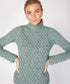 Trellis Sweater Ocean Mist