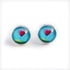 Amélie Gagne Studio Post Earrings - Pink Heart