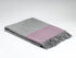 Wool Cashmere Throw - Silver and Raspberry Dash