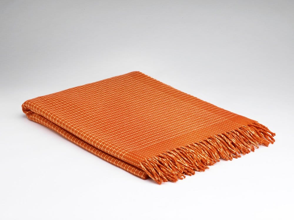 Wool Cashmere Throw - Alpine Sunset