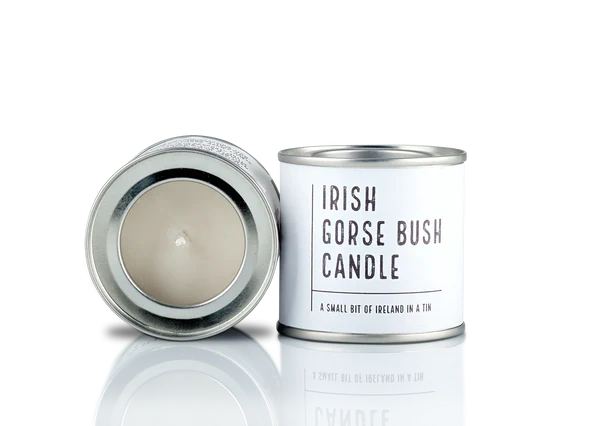 Irish Candle Tin  - Irish Gorse Bush (Small)