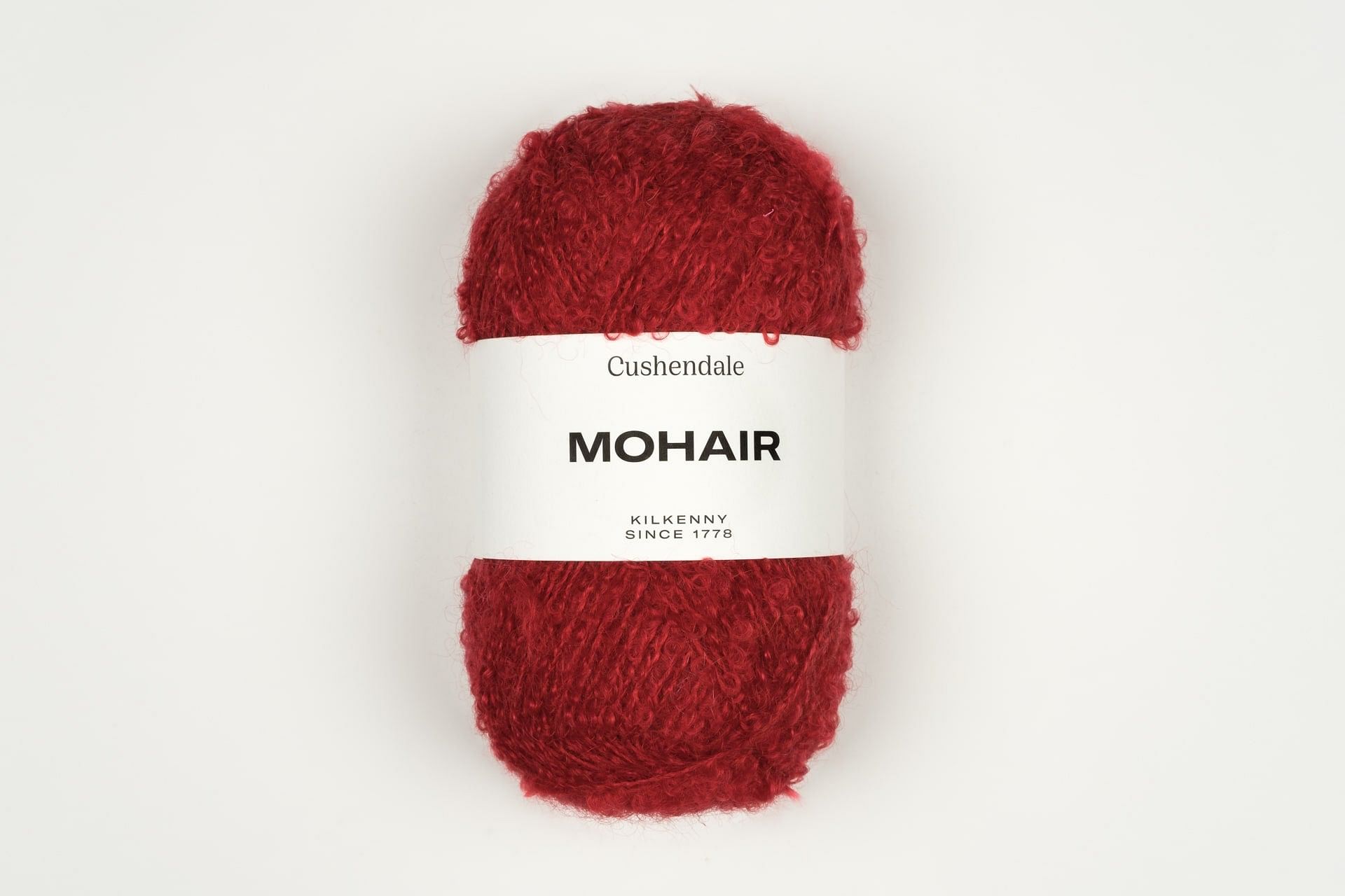 100g Cushendale  Mohair Wool Colour: Cherry