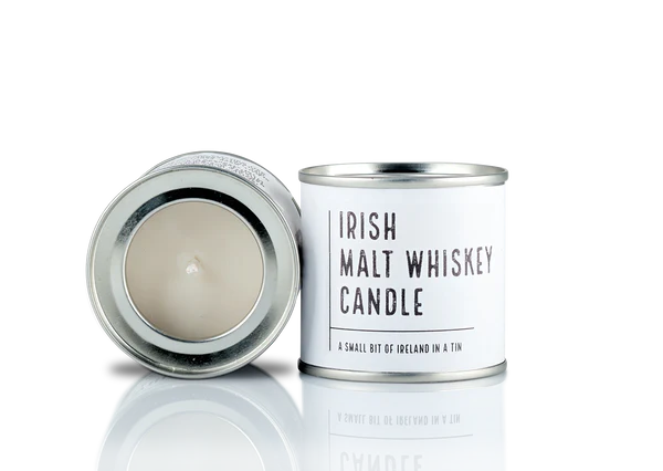 Irish Candle Tin  - Irish Malt Whiskey (Small)